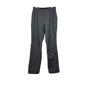 L.L.Bean Kids Gray Nylon Spandex Elastic Waist Outdoor Hiking Pants Size 12